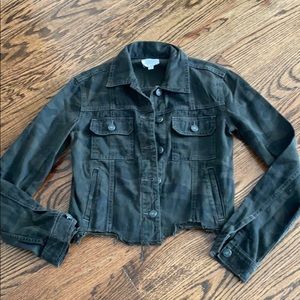 Camo Jean Jacket size small